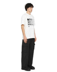 Msgm T-Shirt The Mwave White-Black-AL Capone Premium