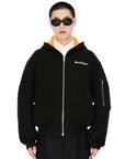 Kenzo Jacket Bomber Logo Black