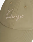 Kenzo Cap Plain Embroidery Khaki