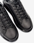 Karl Lagerfeld Sneaker Kl582 Kapri Cushion Lo Lace Lthr Black-Mono