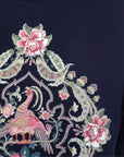 Etro T-Shirt Roma Graphic Print Navy-AL Capone Premium