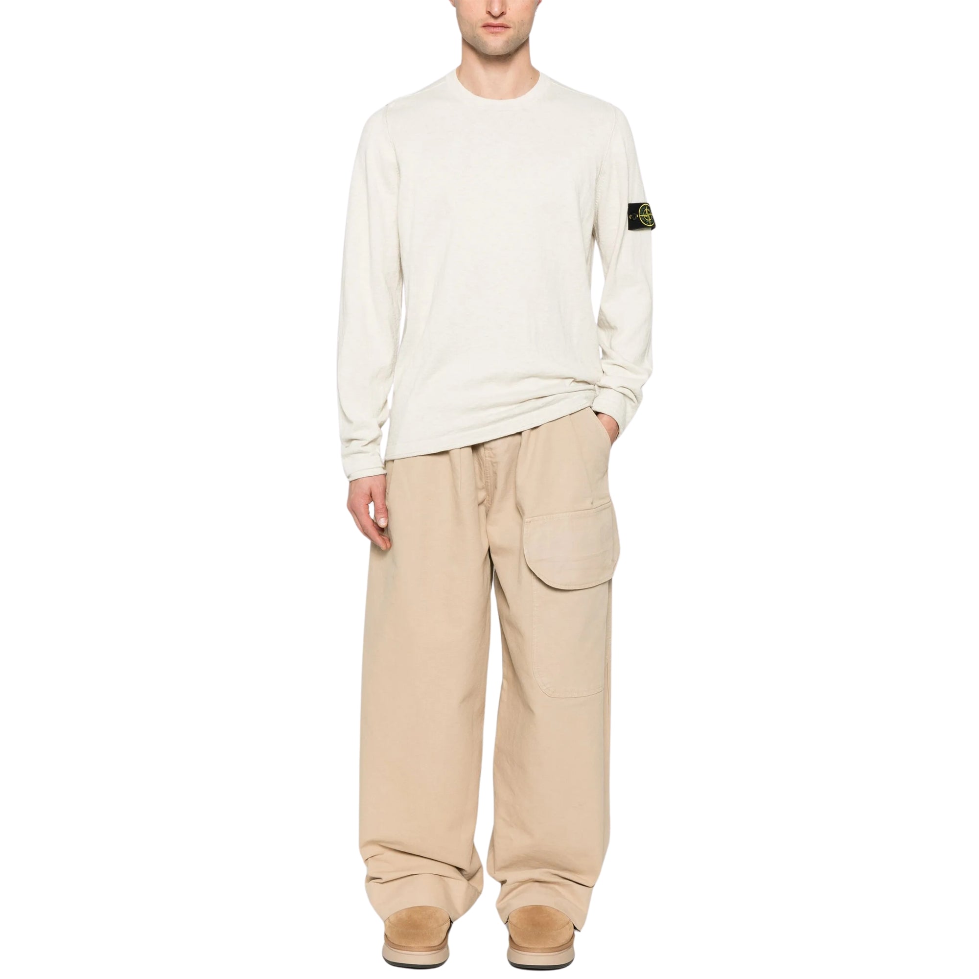 Stone Island Sweater Beige-AL Capone Premium