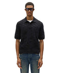 Purple Golfer Gothic P Knit Black