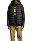 Moncler Jacket Gloas Hooded Logo Black-AL Capone Premium