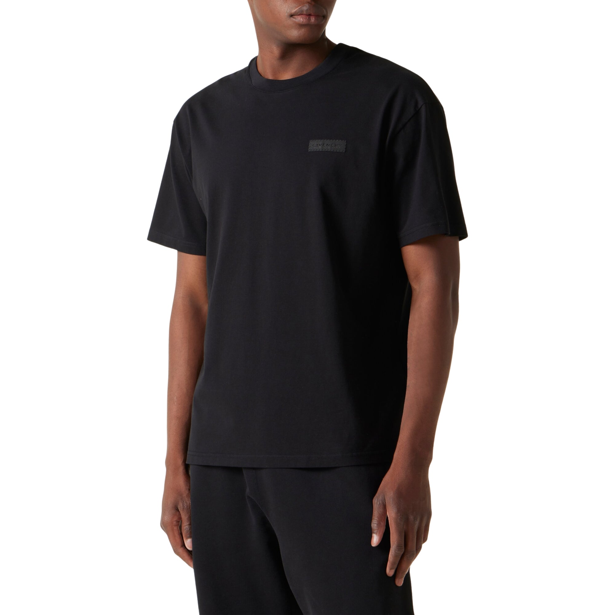 Givenchy T-Shirt Logo Black-AL Capone Premium