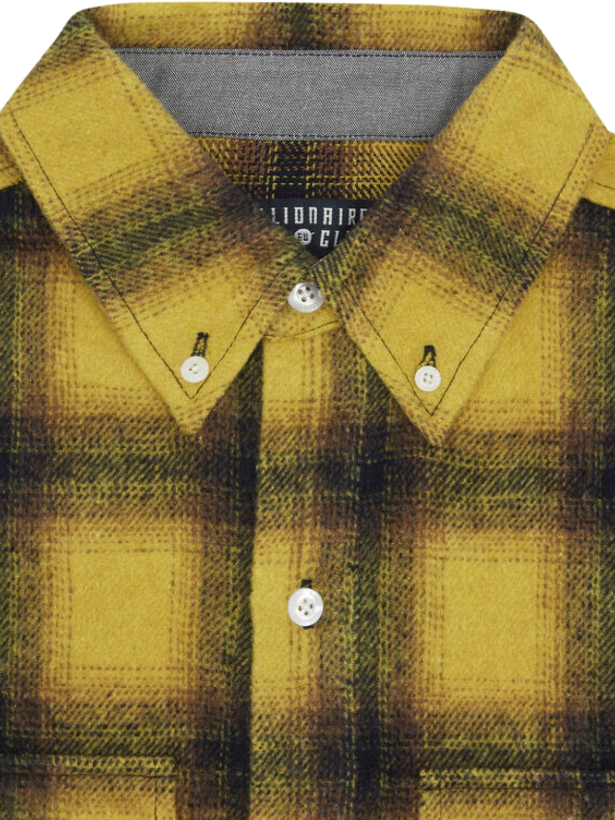 Billionaire Boys Club Shirt Check Yellow-AL Capone Premium