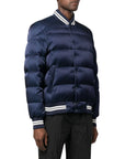 Moncler Jacket Satin Padded Navy - AL Capone Premium