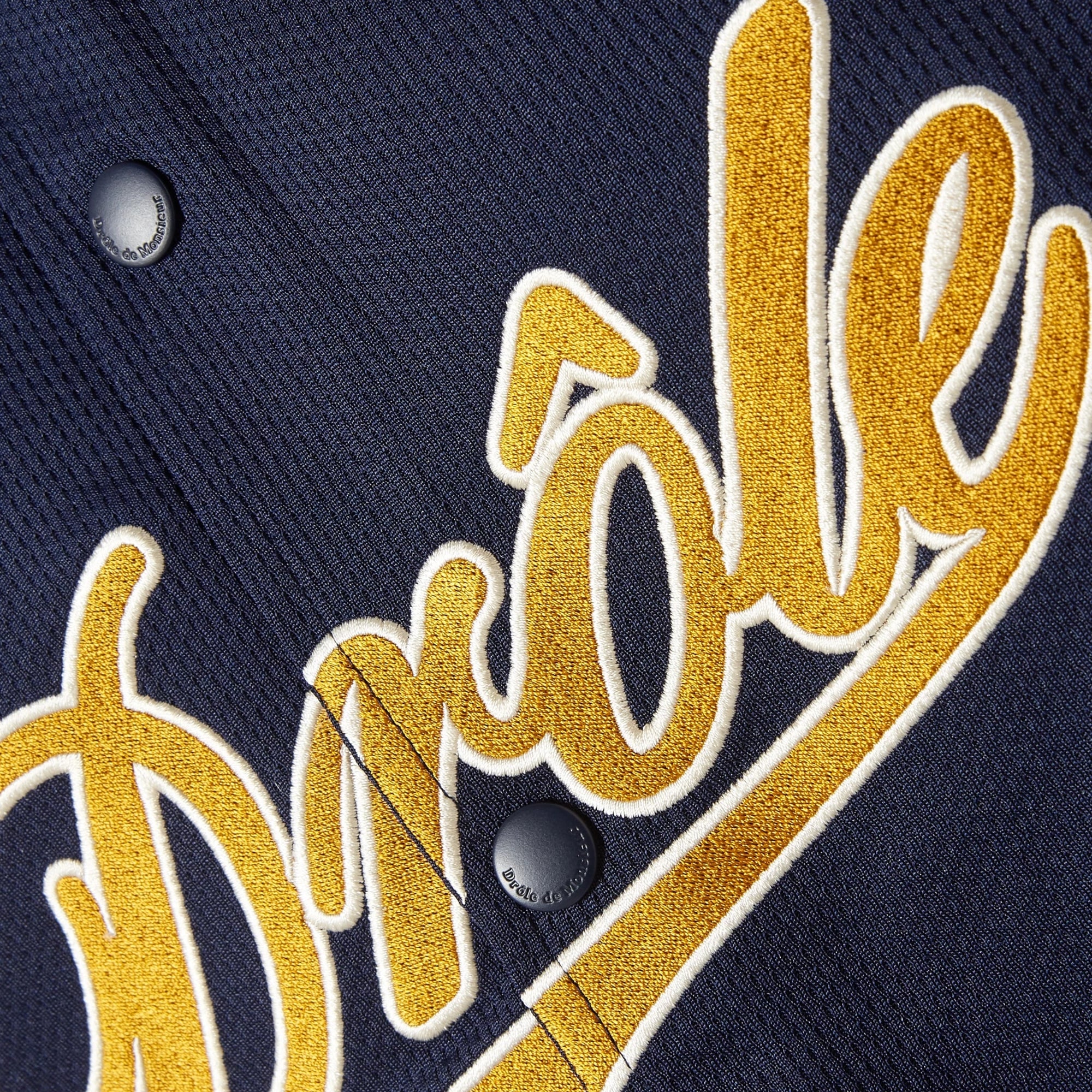 Drole De Monsieur Shirt Mesh Navy-AL Capone Premium