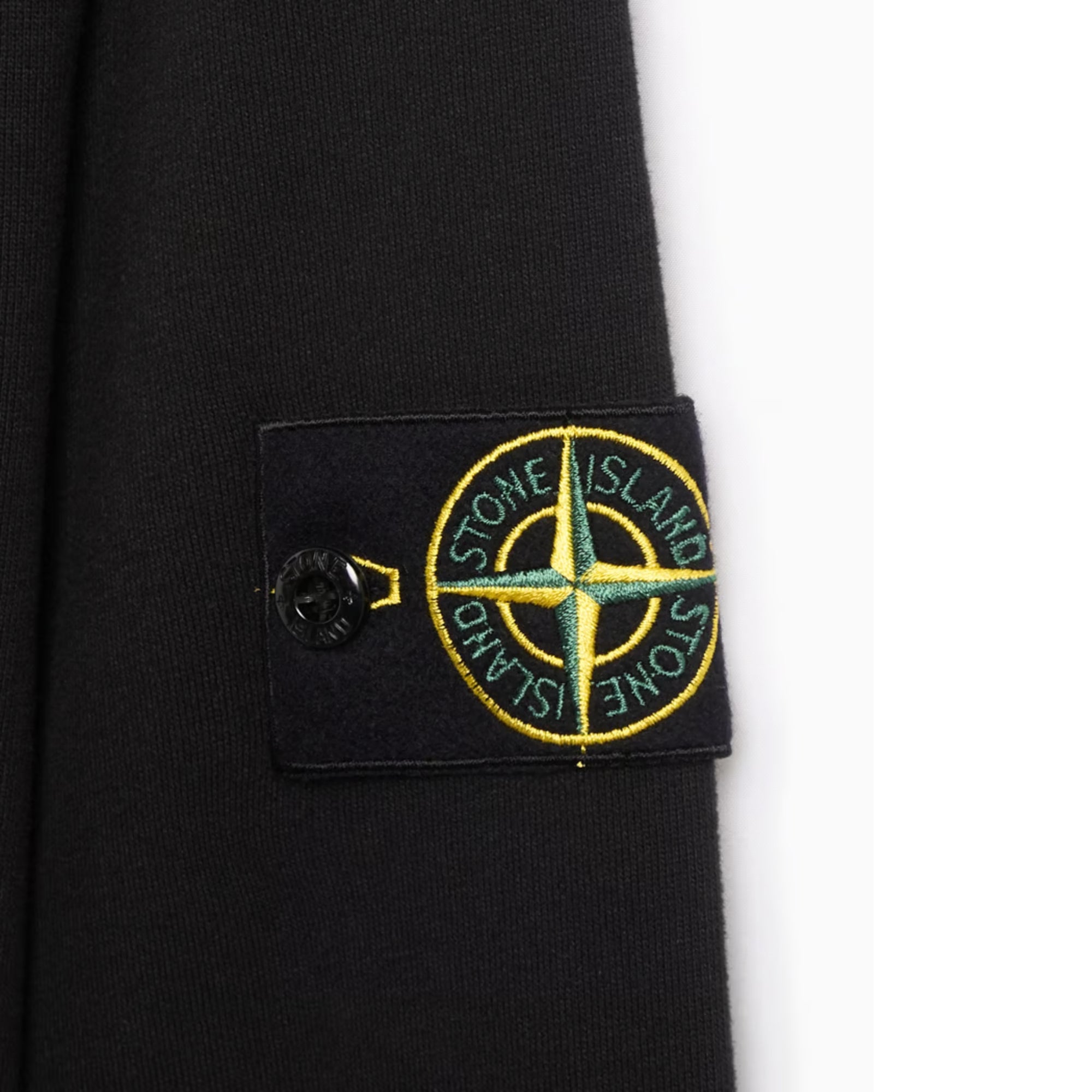 Stone Island Sweater Sleeve Logo Black-AL Capone Premium