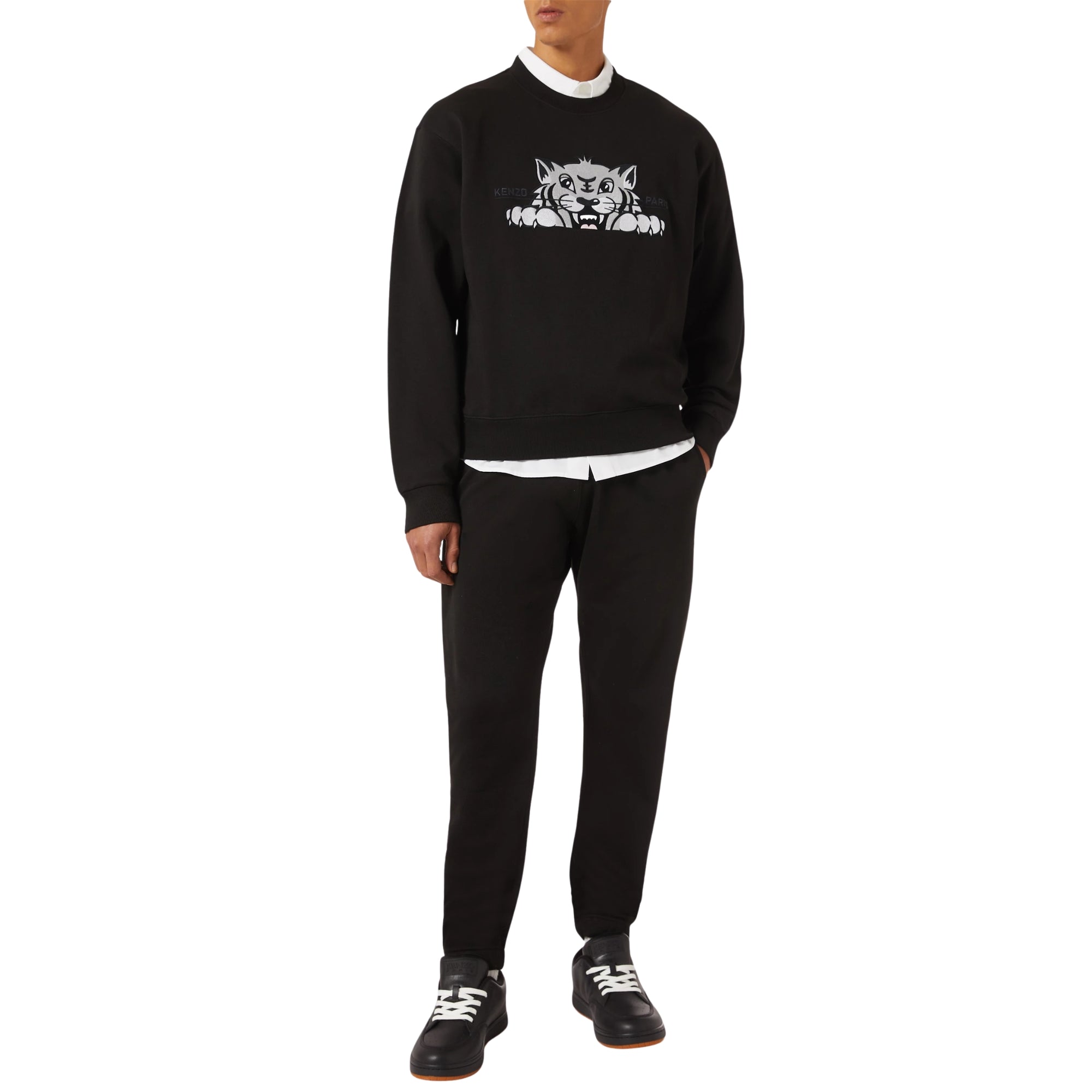 Kenzo Sweater Tiger Logo Black 2.0-AL Capone Premium