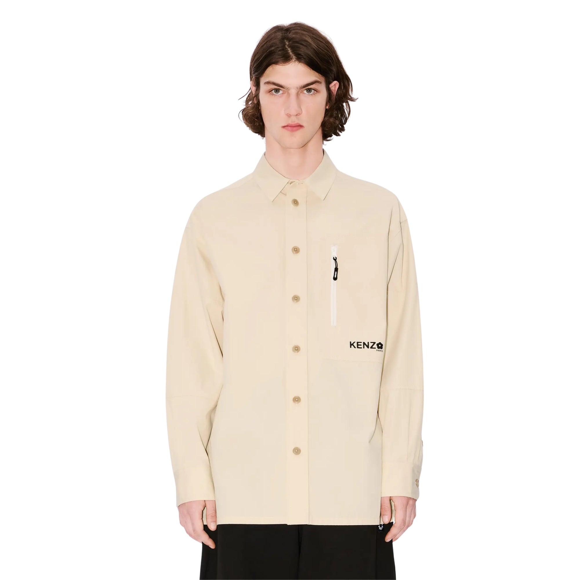 Kenzo Oversized Shirt Boke Flower 2.0 Cream-AL Capone Premium