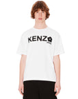 Kenzo T-Shirt Bold Logo White