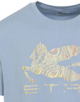 Etro T-Shirt Logo Blue