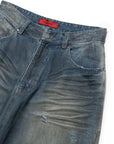 Acupuncture Jeans Ripped Blue