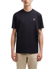 Moncler T-Shirt Patch Logo Black