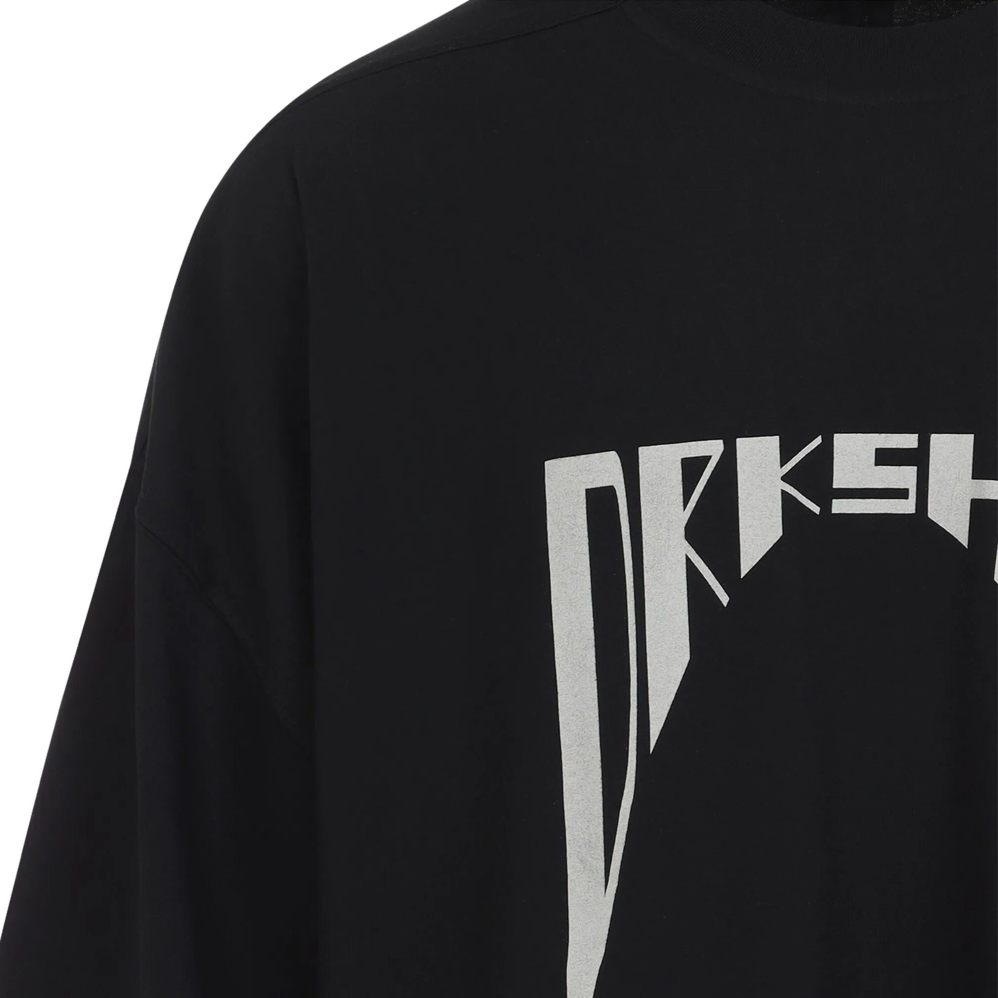 Rick Owens T-Shirt Darkshow Black-White-AL Capone Premium