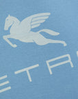 Etro T-Shirt Logo Powder Blue-AL Capone Premium