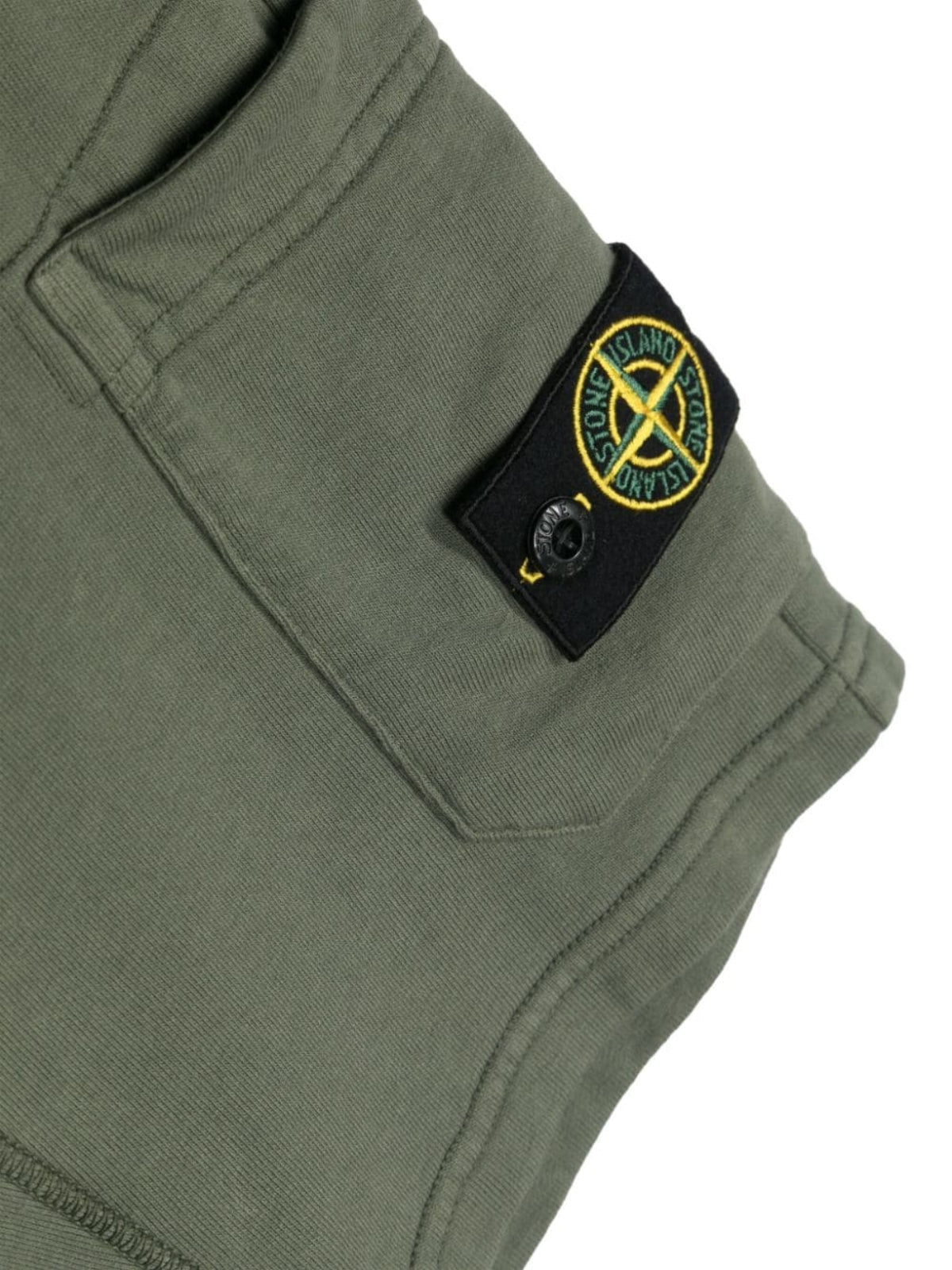 Stone Island Shorts Logo Green-AL Capone Premium
