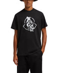 Moncler T-Shirt Logo Black-AL Capone Premium