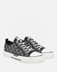 Karl Lagerfeld KL560 Sneaker KAMPUS MAX Monogram Lo Lace Black/Grey-AL Capone Premium