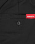 Icecream Shorts Canvas Skate Black-AL Capone Premium