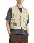 Kenzo Jacket Bomber Sleevless Beige