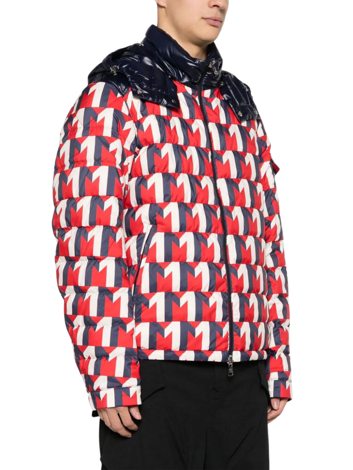 Moncler Jacket Monogram Red-White-Black-AL Capone Premium
