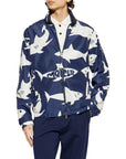 Moncler Jacket Lachat Blue-White