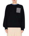 Kenzo Sweater Maze Logo Black