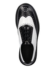 Kenzo Derby Shoes Leather White-Black-AL Capone Premium