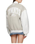 Vtmnts Jacket Varsity Mono White-AL Capone Premium