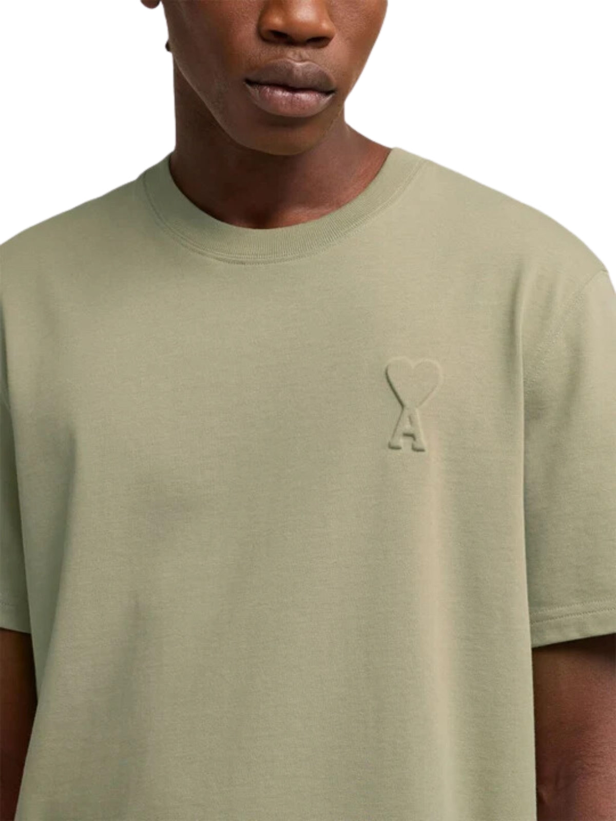 Ami T-Shirt Logo Sage-AL Capone Premium