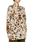 Msgm Shirt Ladies Allover Print Multi-AL Capone Premium