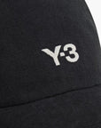 Y-3 Cap Dad Black