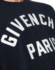 Givenchy T-Shirt Logo Navy-White