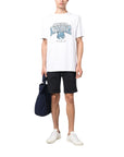 Maison Kitsune T-Shirt Campus Fox Relaxed White-AL Capone Premium