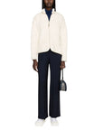 Jil Sander Jacket Zip Down Cream-AL Capone Premium