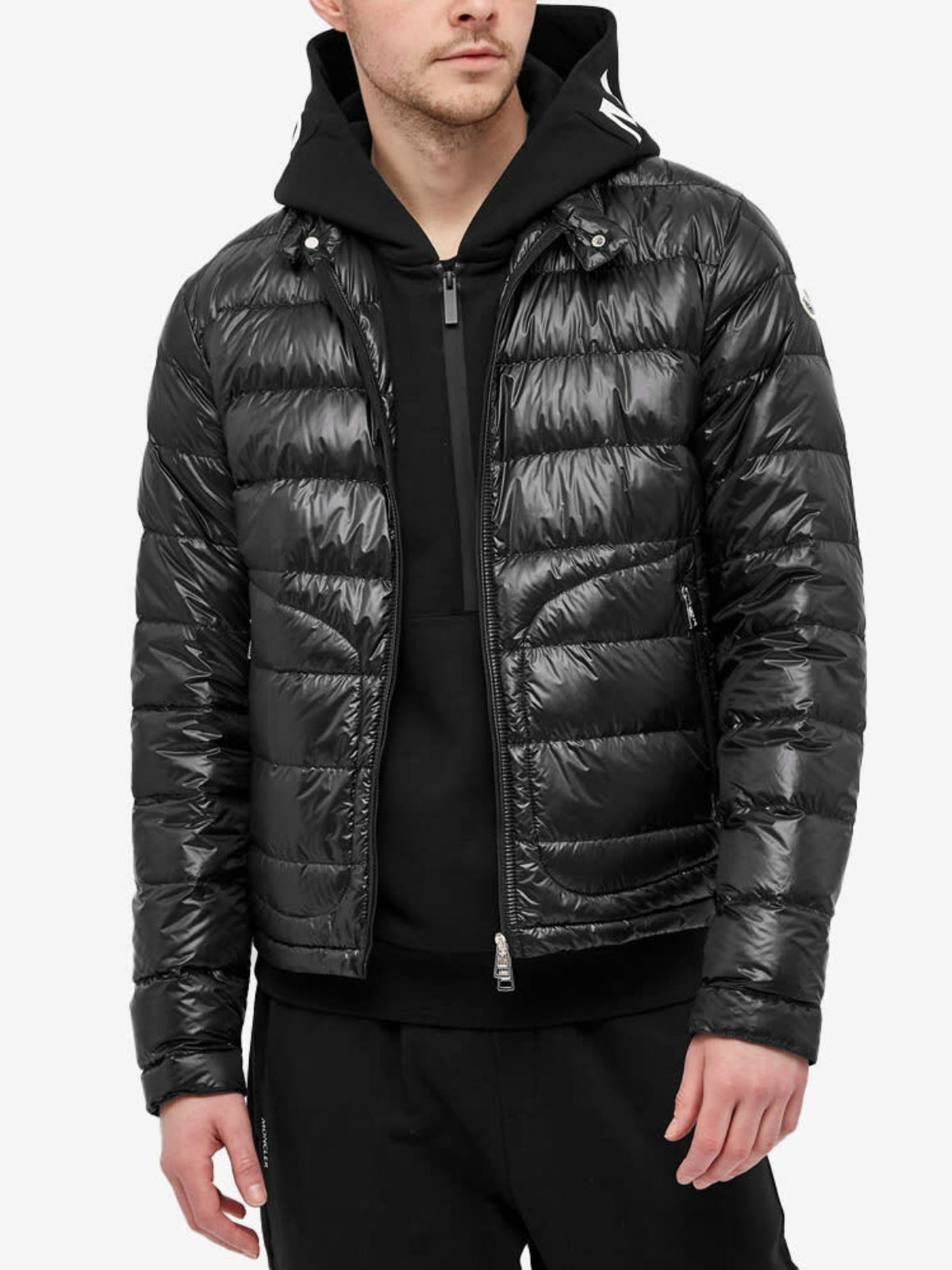 Moncler Jacket Acorus Giubbotto Black - AL Capone Premium