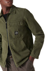 Stone Island Jacket Logo Khaki