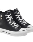 Karl Lagerfeld Sneaker Ladies Kampus Max Hi Black-White