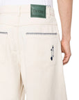 Drole De Monsieur Shorts Art De La Table Ecru-AL Capone Premium