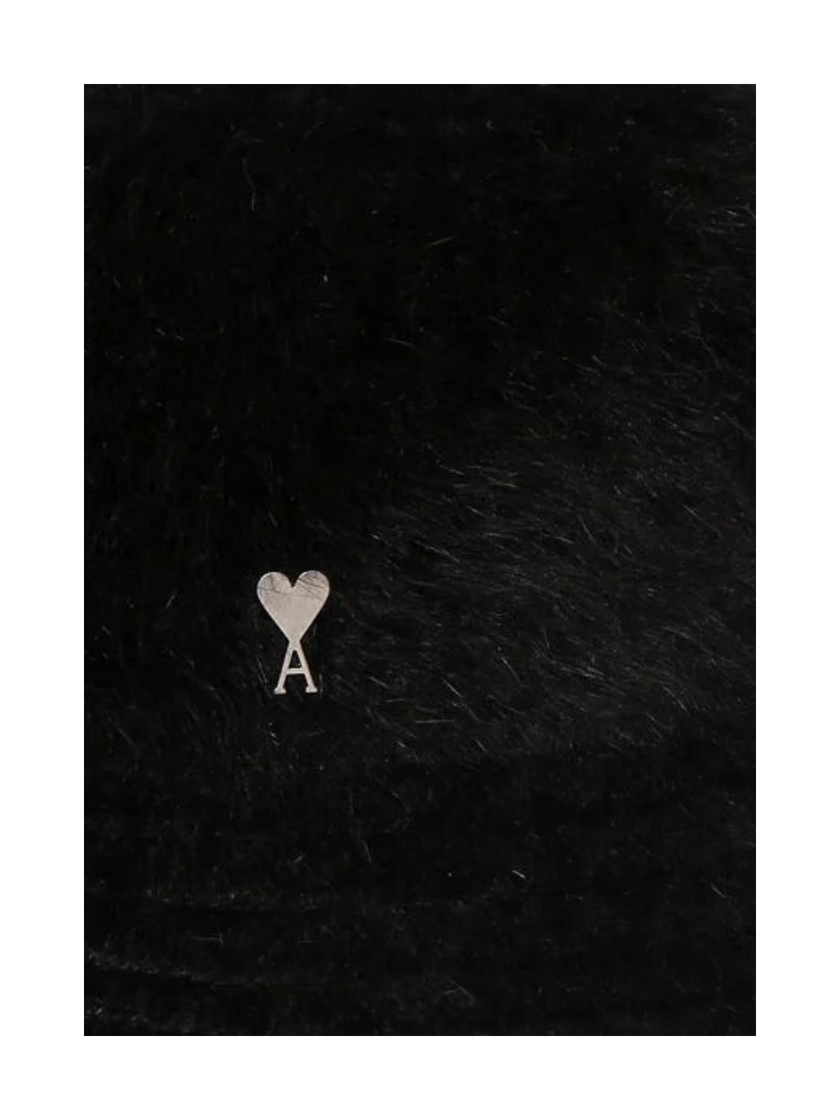 Ami Bucket Hat Fluffy Logo Black-AL Capone Premium