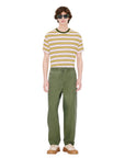 Kenzo Jog Pants Elephant Logo Khaki