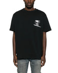 Purple T-Shirt Wavelength Logo Black