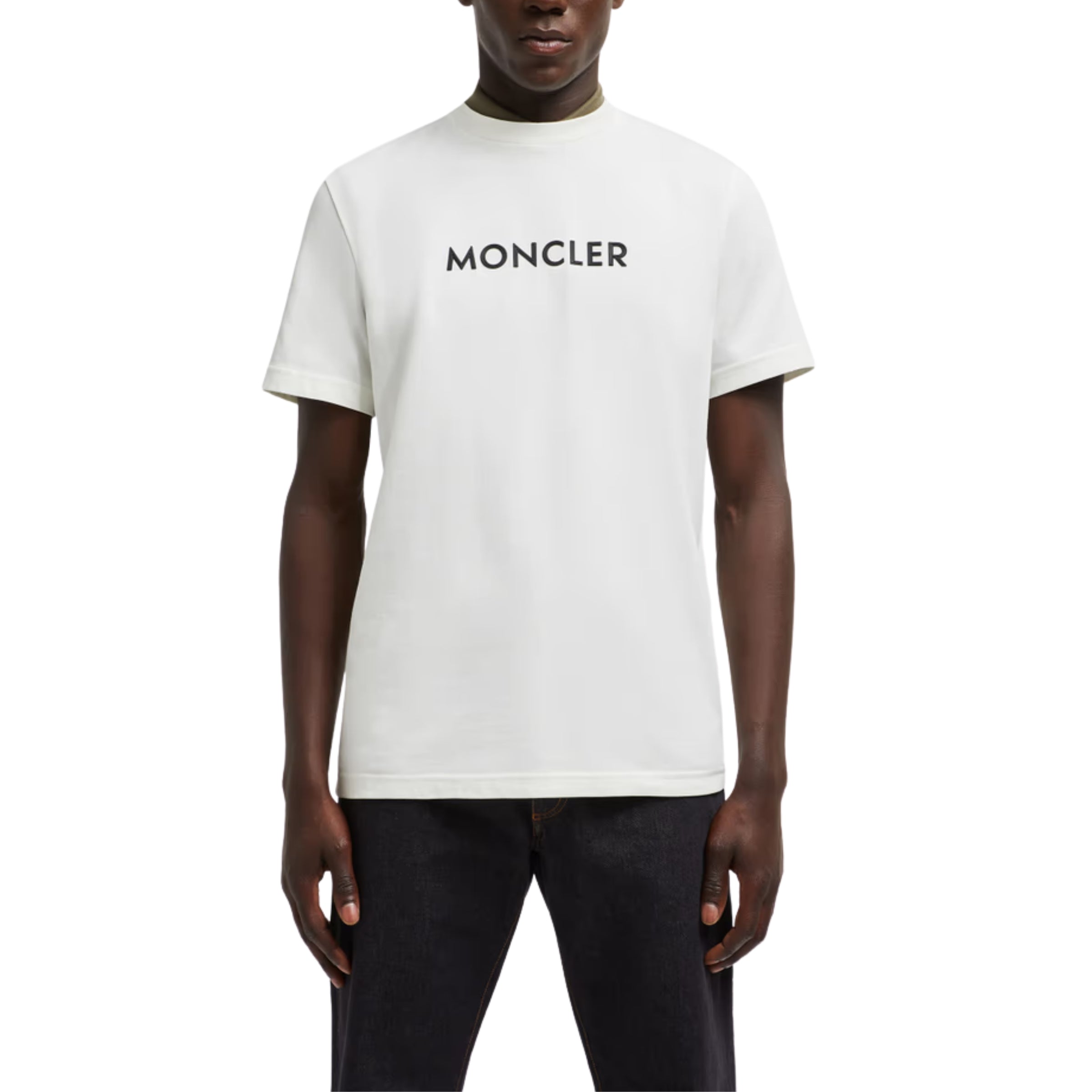 Moncler T-Shirt Logo White – AL Capone Premium