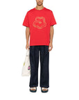 Kenzo T-Shirt Snake Gold-Red