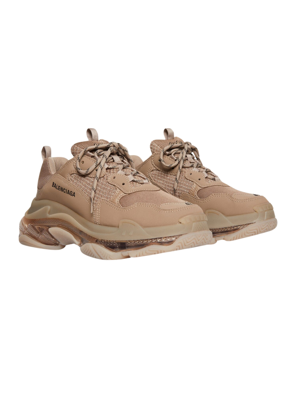 Balenciaga Sneaker Logo Brown AL Capone Premium