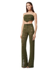 Gcds Pants Monogram Macrame Green-AL Capone Premium
