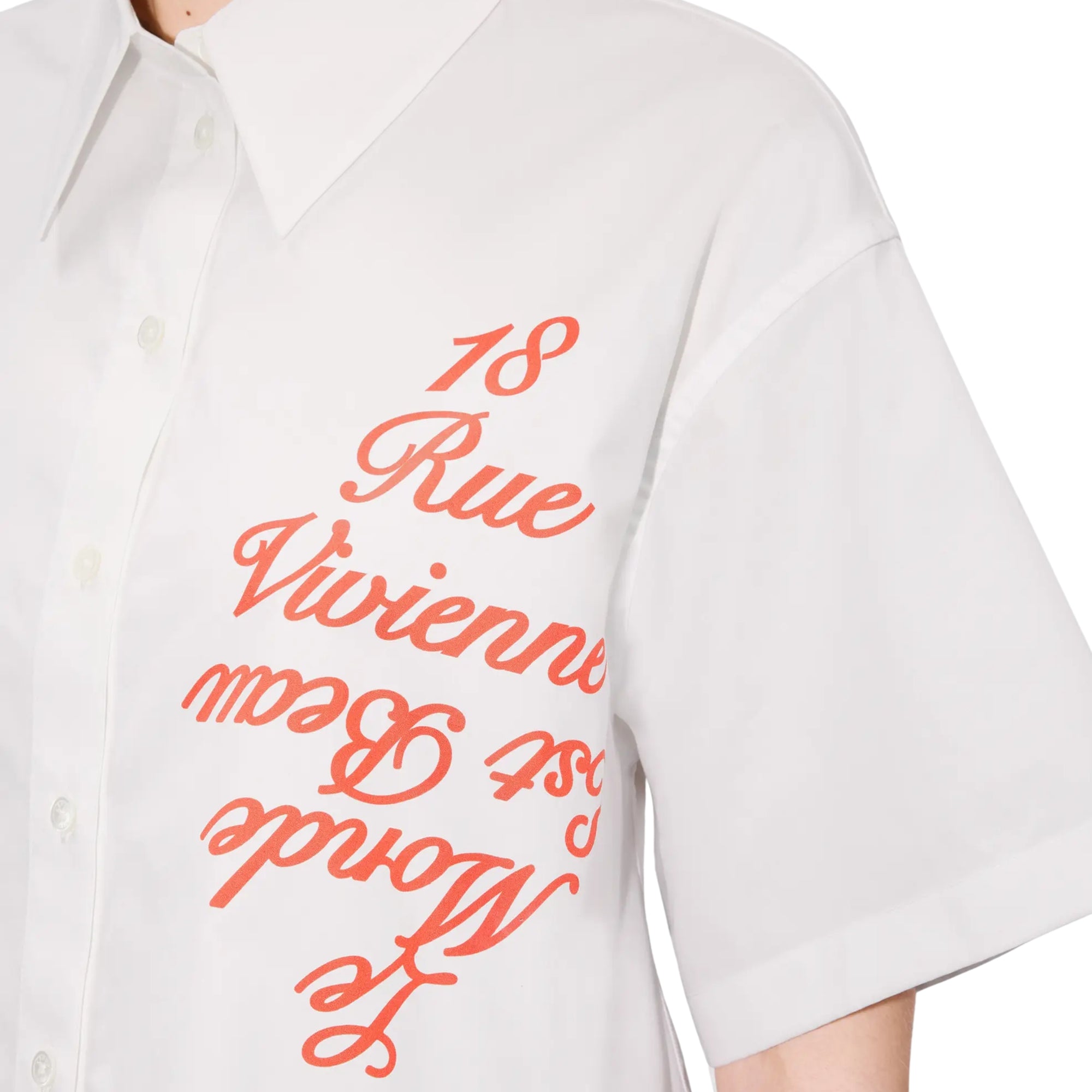 Kenzo Shirt Ladies 1970 Poplin White-AL Capone Premium