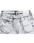 Purple Jeans Charcoal Overdye White Foil Grey-AL Capone Premium